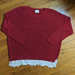 Pins and Needles Knit Sweater